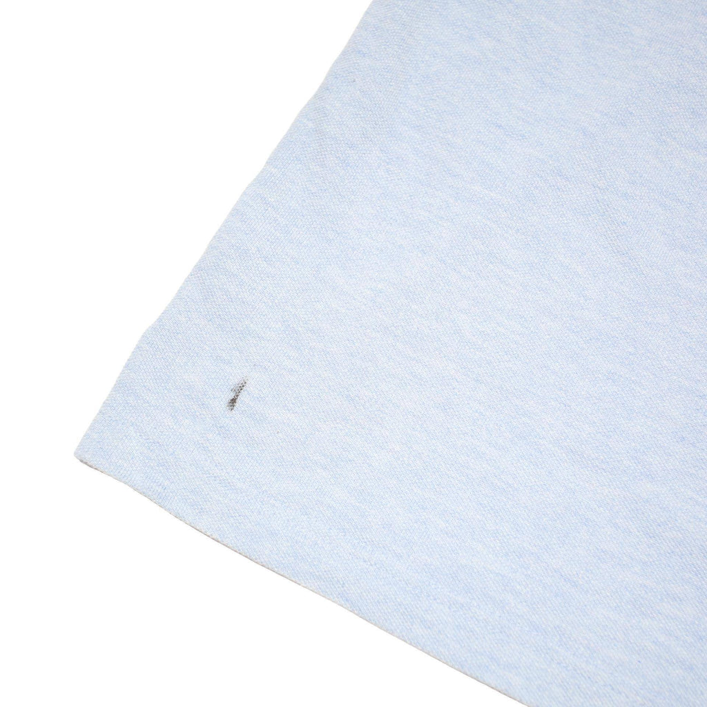 TOMMY HILFIGER Mens Blue Short Sleeve Plain 2XL Cotton Blend Polo Shirt