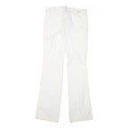 DIESEL Womens Regular Fit White Jeans Cotton Blend Zip W29 L33 Classic Stylish