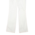 DIESEL Womens Regular Fit White Jeans Cotton Blend Zip W29 L33 Classic Stylish
