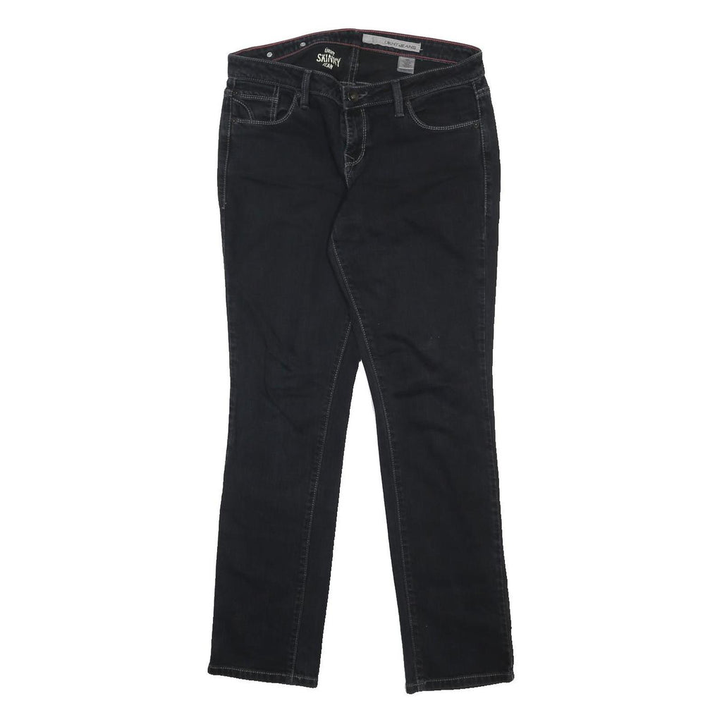 DKNY Womens Slim Black Denim Slim Skinny Jeans Cotton Blend W30 L32 Stylish