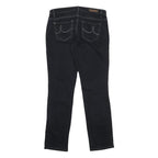 DKNY Womens Slim Black Denim Slim Skinny Jeans Cotton Blend W30 L32 Stylish