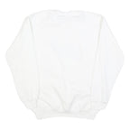 MV SPORT Mens White UC Santa Cruz Crew Neck S Cotton Blend Sweatshirt