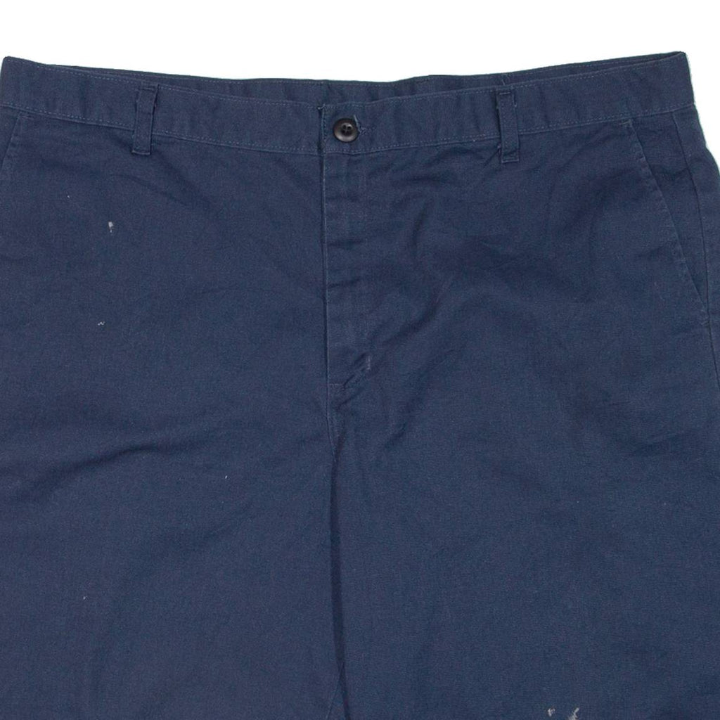 DICKIES Mens Workwear Shorts Blue Relaxed XL W40