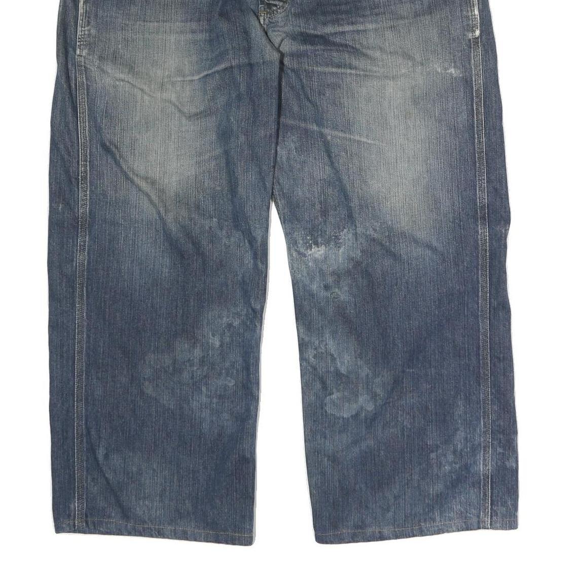 CARHARTT Mens Jeans Blue Regular Straight Denim Medium W40 L25 Utility Workwear