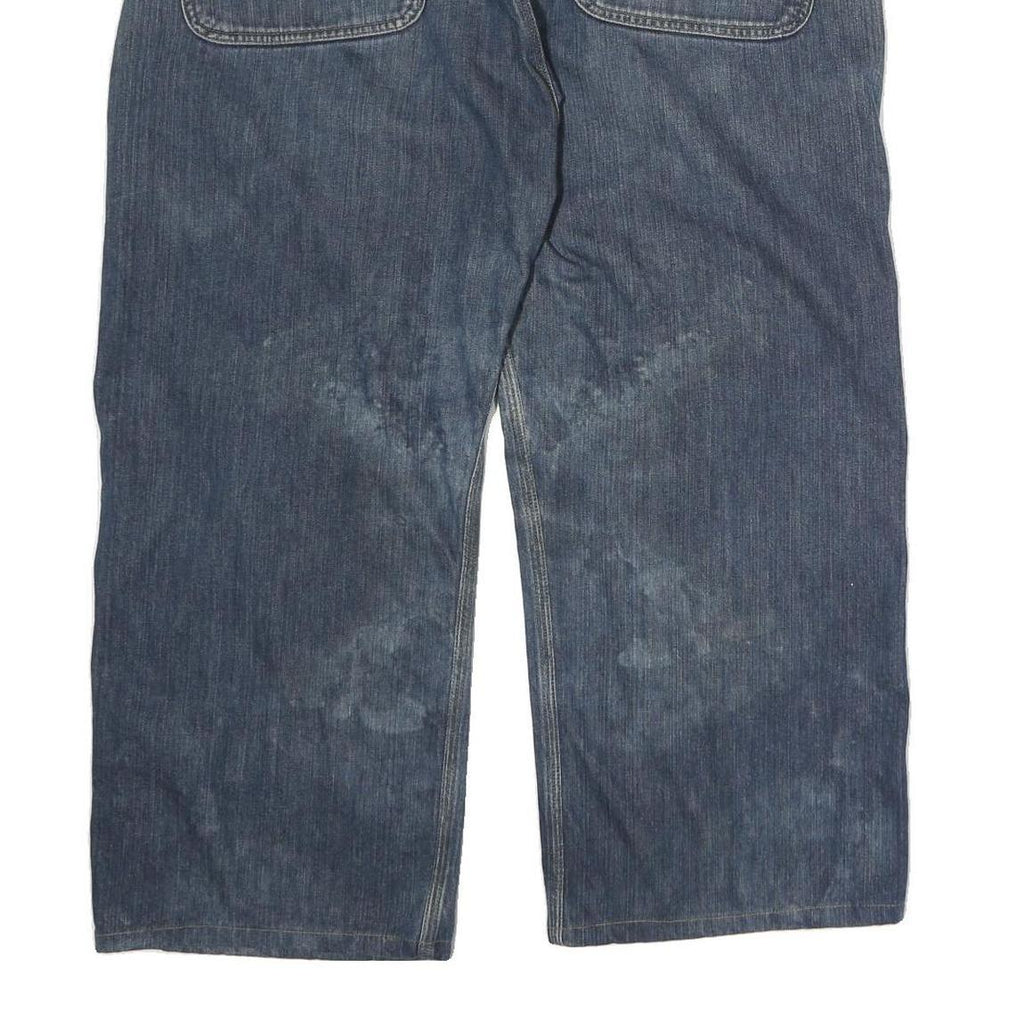 CARHARTT Mens Jeans Blue Regular Straight Denim Medium W40 L25 Utility Workwear