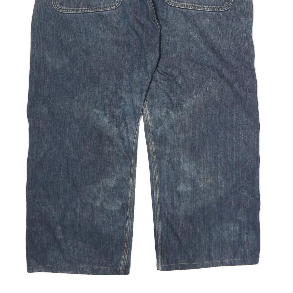 CARHARTT Mens Jeans Blue Regular Straight Denim Medium W40 L25 Utility Workwear