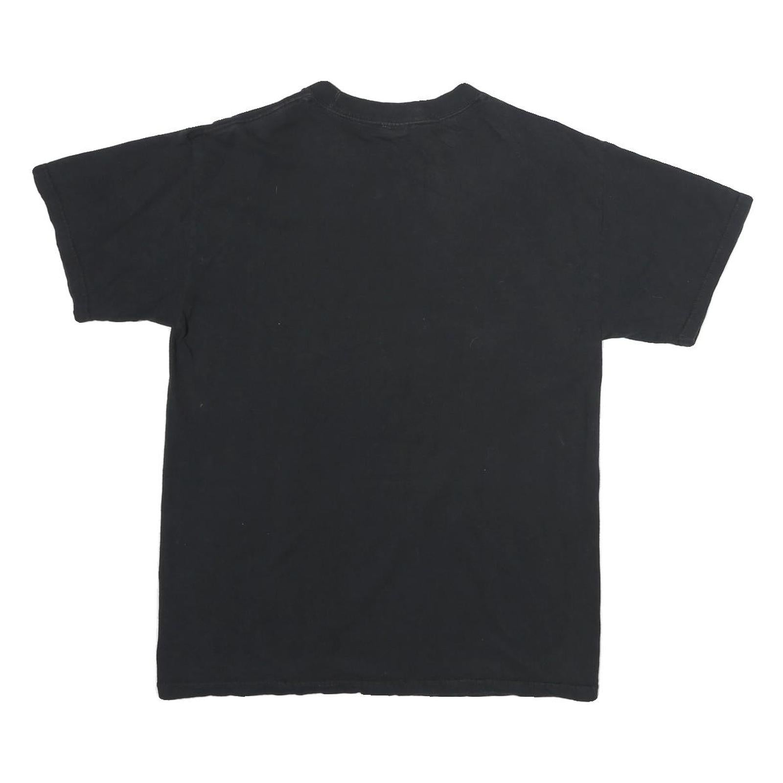 NFL Mens Black Pittsburgh Steelers Graphic T-Shirt M Short Sleeve Crew Neck