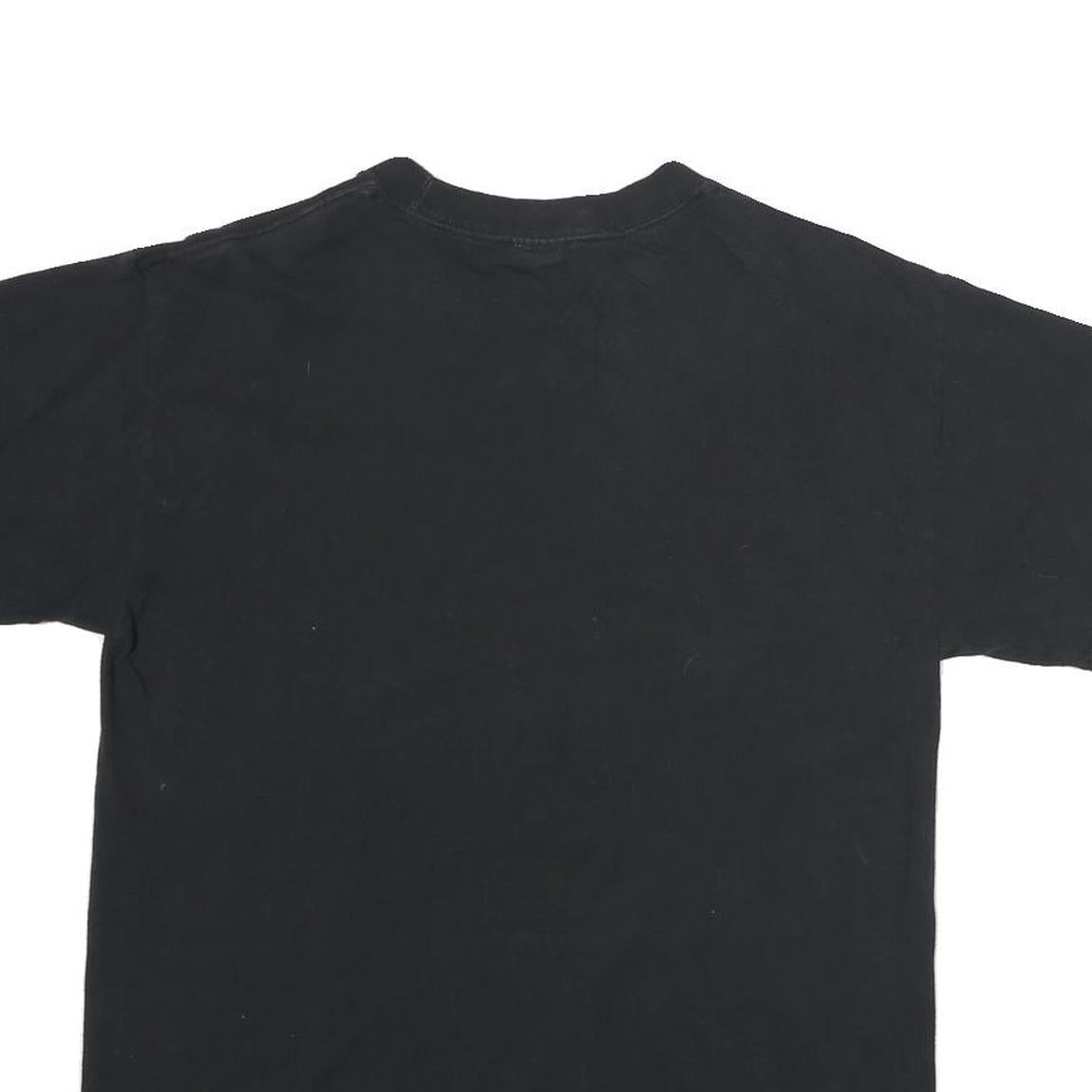 NFL Mens Black Pittsburgh Steelers Graphic T-Shirt M Short Sleeve Crew Neck