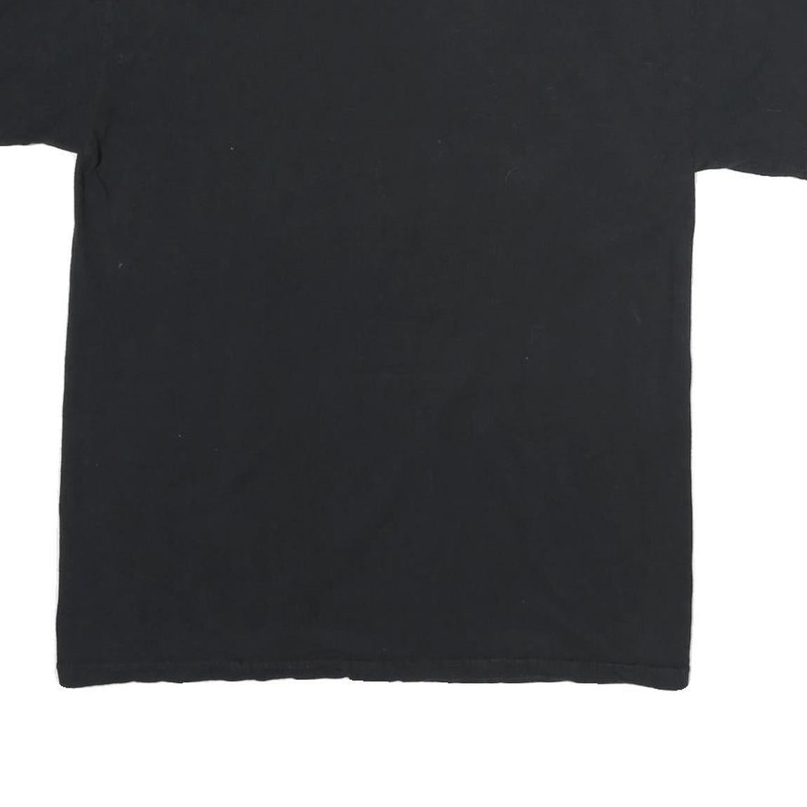 NFL Mens Black Pittsburgh Steelers Graphic T-Shirt M Short Sleeve Crew Neck