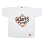 NUTMEG Mens White San Francisco Giants Graphic T-Shirt XL Short Sleeve Crew Neck
