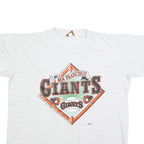 NUTMEG Mens White San Francisco Giants Graphic T-Shirt XL Short Sleeve Crew Neck