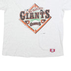 NUTMEG Mens White San Francisco Giants Graphic T-Shirt XL Short Sleeve Crew Neck