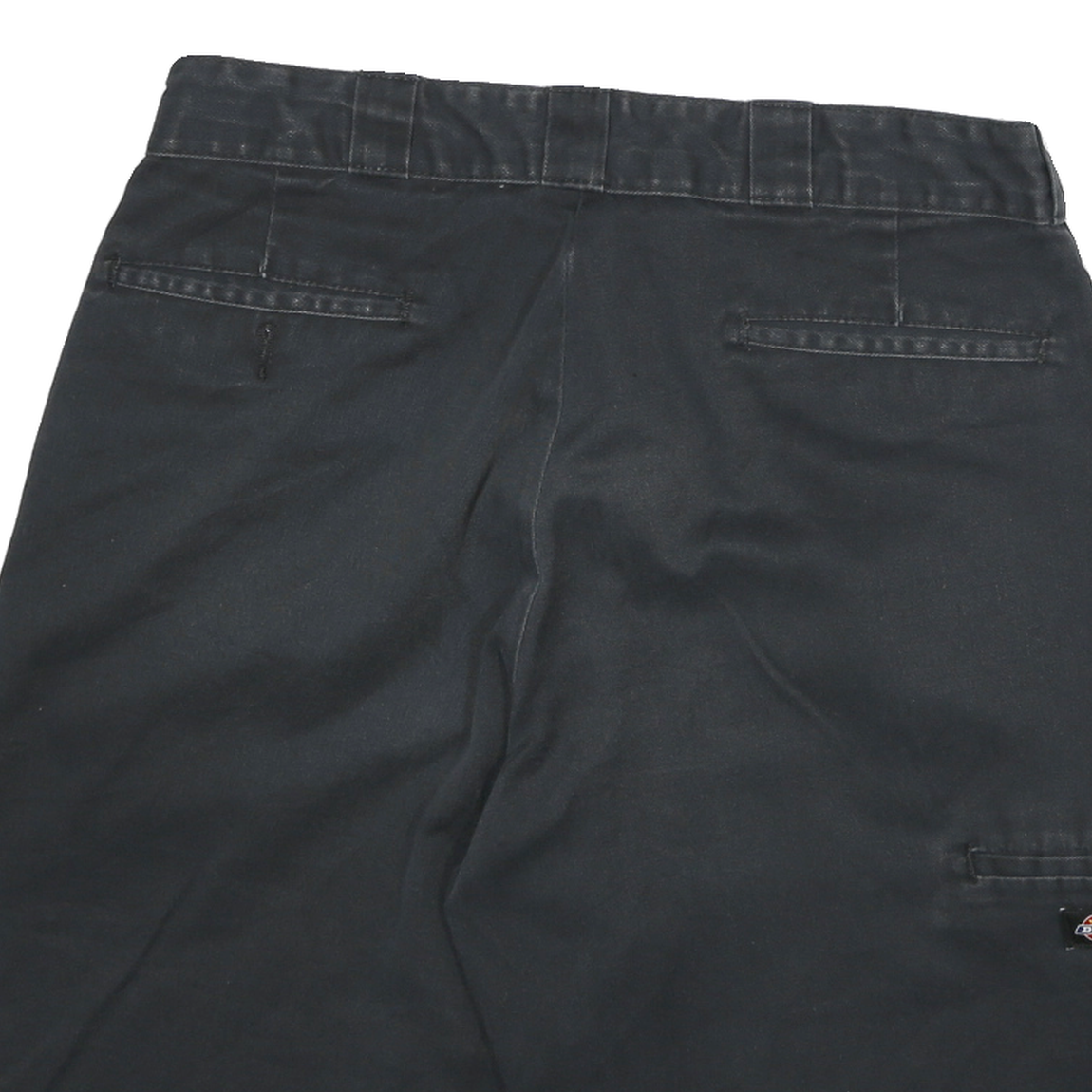 DICKIES Mens Black Cotton Blend Relaxed Fit Casual Shorts XL W34 Workwear