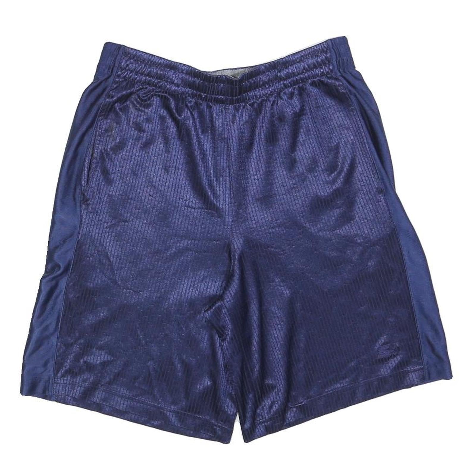 STARTER Mens Shorts Blue Sports Casual S W26 Athletic Polyester Blend