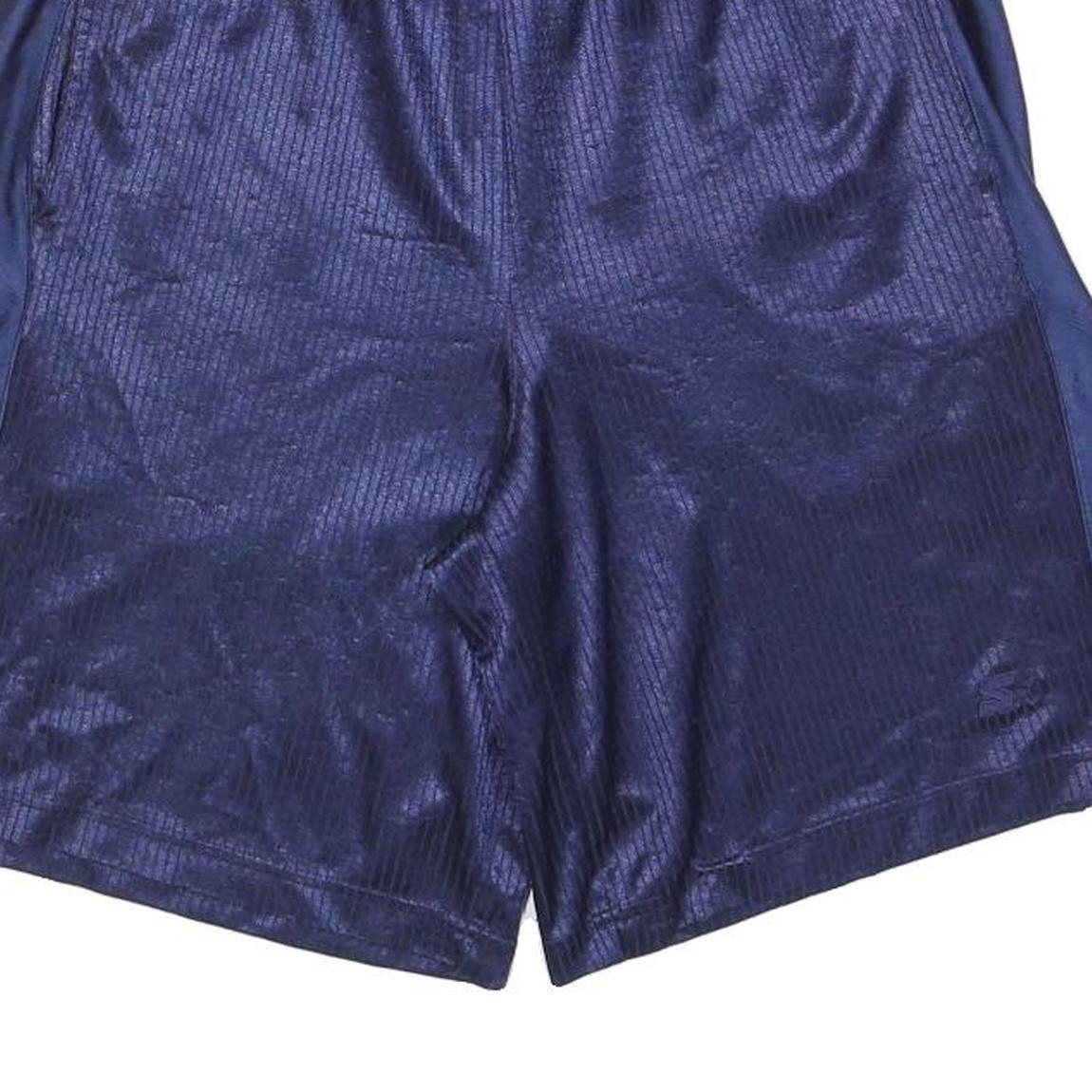 STARTER Mens Shorts Blue Sports Casual S W26 Athletic Polyester Blend