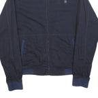 G-STAR Mens Navy Blue Bomber Jacket S Cotton Blend Zip Plain Stylish Lightweight