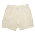 CHAPS RALPH LAUREN Mens Shorts Beige Casual Cargo Plain L W36 Classic Cotton