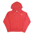 CHAMPION REVERSE WEAVE Womens Red Hoodie L Classic Cotton Blend Pullover
