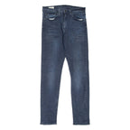 LEVI'S 512 BIG E Jeans Mens Blue Slim Tapered Stone Wash W28 L32