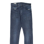 LEVI'S 512 BIG E Jeans Mens Blue Slim Tapered Stone Wash W28 L32