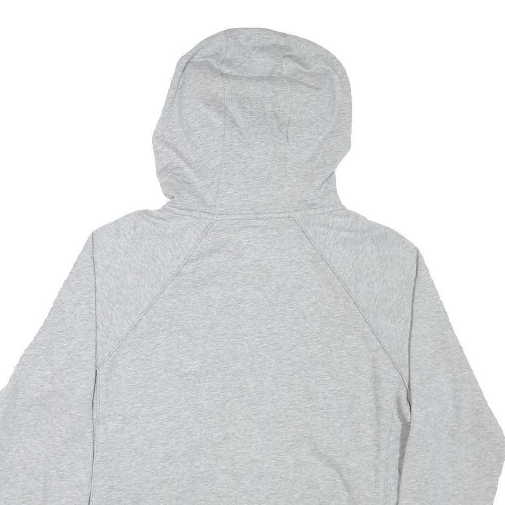 TOMMY HILFIGER Womens Grey Zip Up Hoodie XL Cotton Blend Casual Sweatshirt