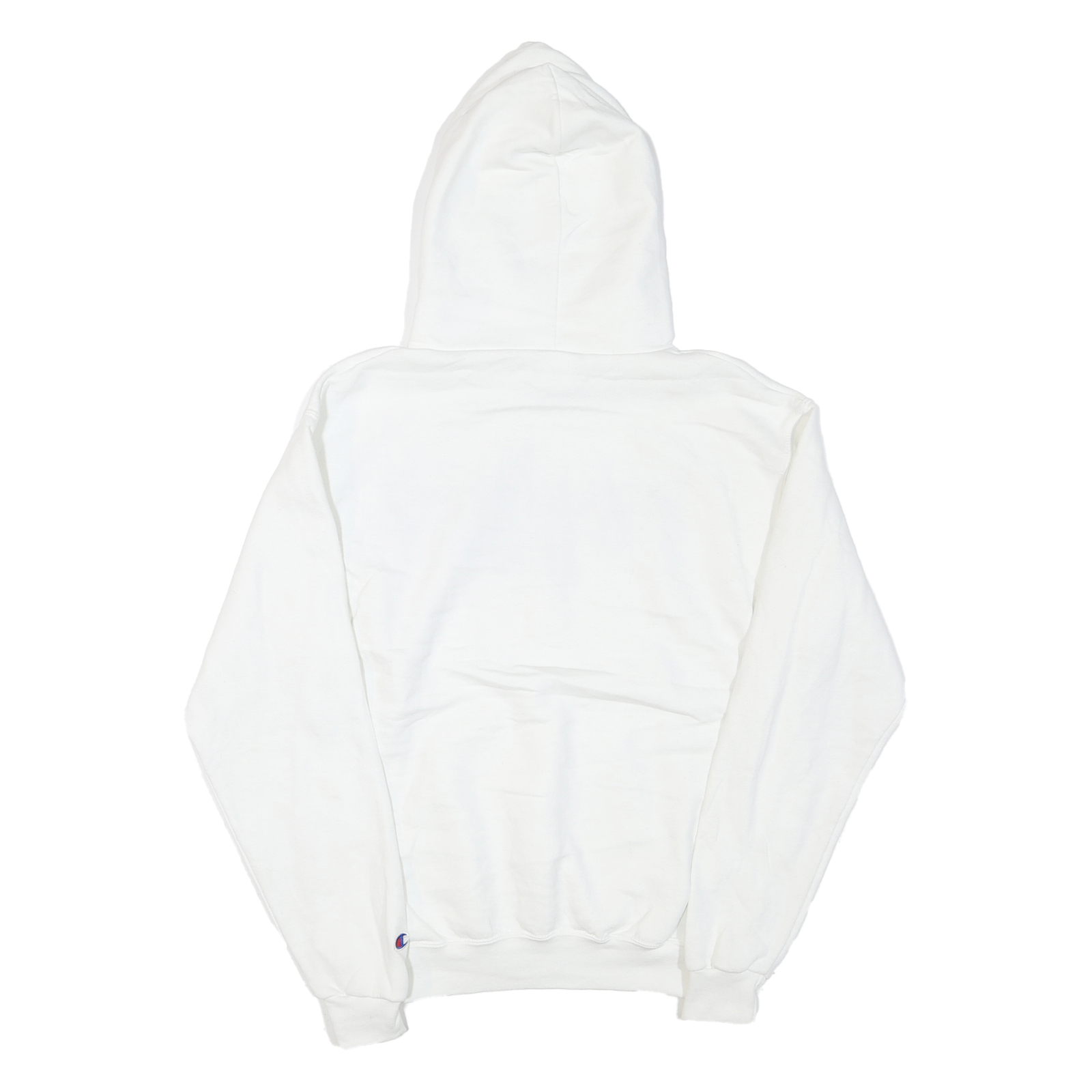 CHAMPION Mens White Indiana State Sycamores Pullover Hoodie M Cotton Blend