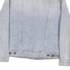 LEVI'S Womens Blue Denim Jacket L Cotton Blend Button Closure Classic Fit