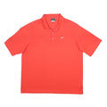 NIKE Mens Red Short Sleeve Plain XL Polo Shirt Sports Casual Fit