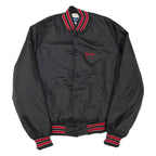 HOLLOWAY Mens Bomber Jacket Black Nylon M