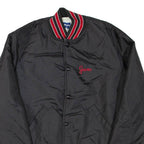 HOLLOWAY Mens Bomber Jacket Black Nylon M