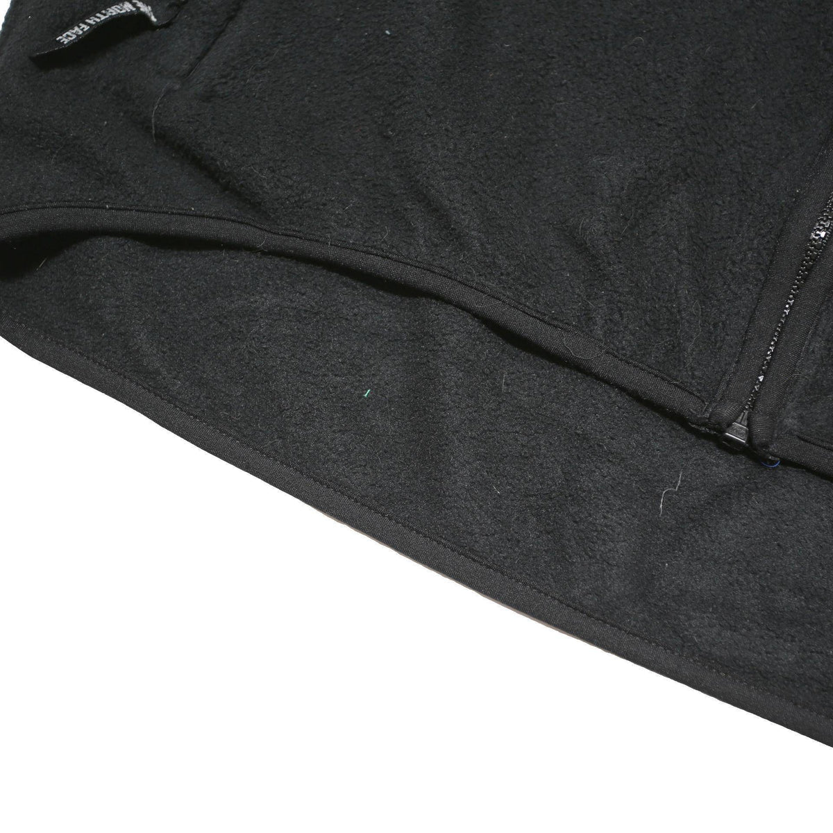 THE NORTH FACE Mens Black & Blue Fleece Jacket XL Polyester Blend Zip Casual