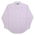 LAUREN RALPH LAUREN Mens White Red Blue Check Shirt XL Classic Fit Cotton Blend
