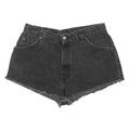 LEVI'S Womens Shorts Black Denim Cut-Off M W30 Casual Summer Fashion