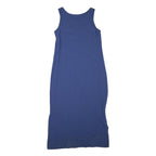 JESSICA HOWARD Womens Blue Sleeveless Day Dress Polyester Blend M Comfortable