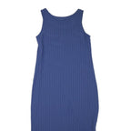 JESSICA HOWARD Womens Blue Sleeveless Day Dress Polyester Blend M Comfortable