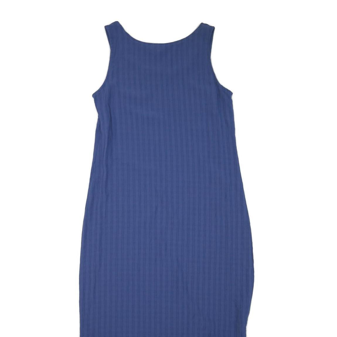 JESSICA HOWARD Womens Blue Sleeveless Day Dress Polyester Blend M Comfortable