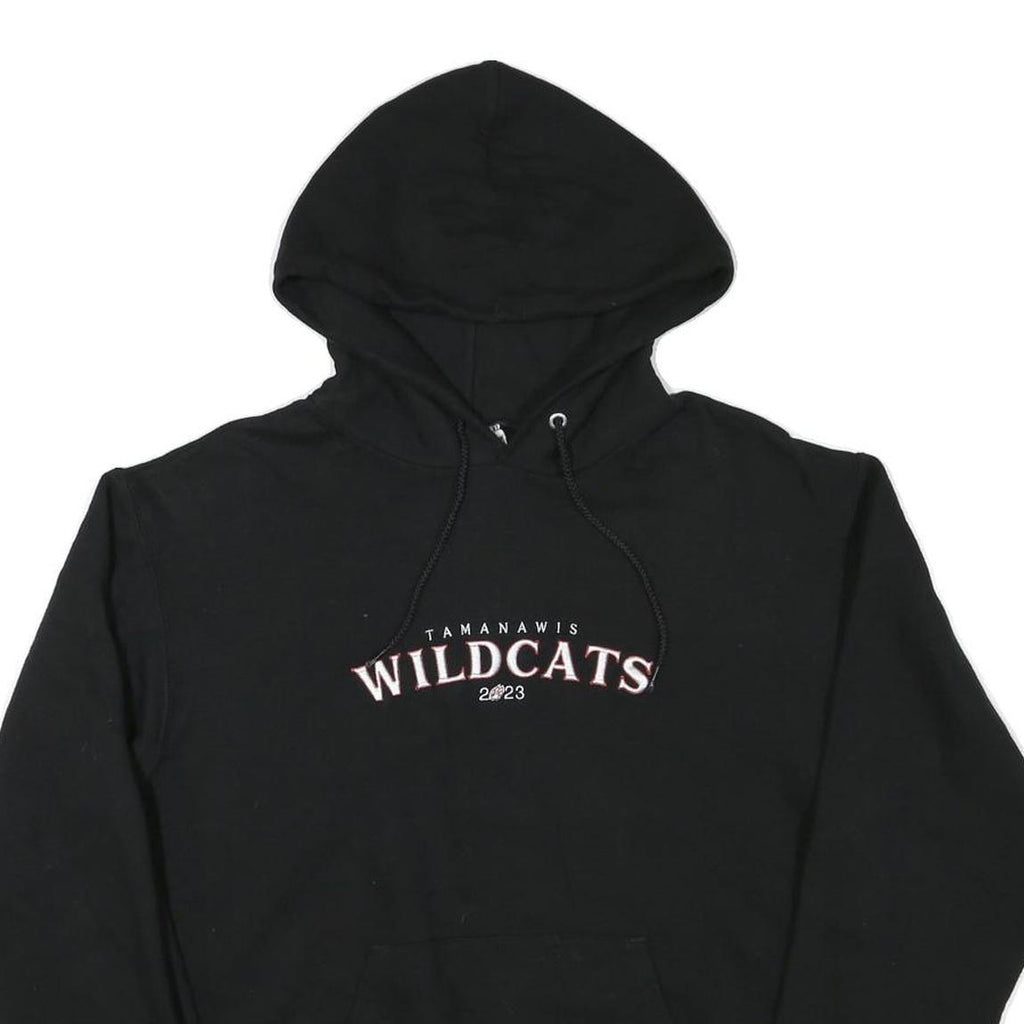 CHAMPION Mens Black Wildcats Hoodie M Cotton Blend Pullover Drawstring