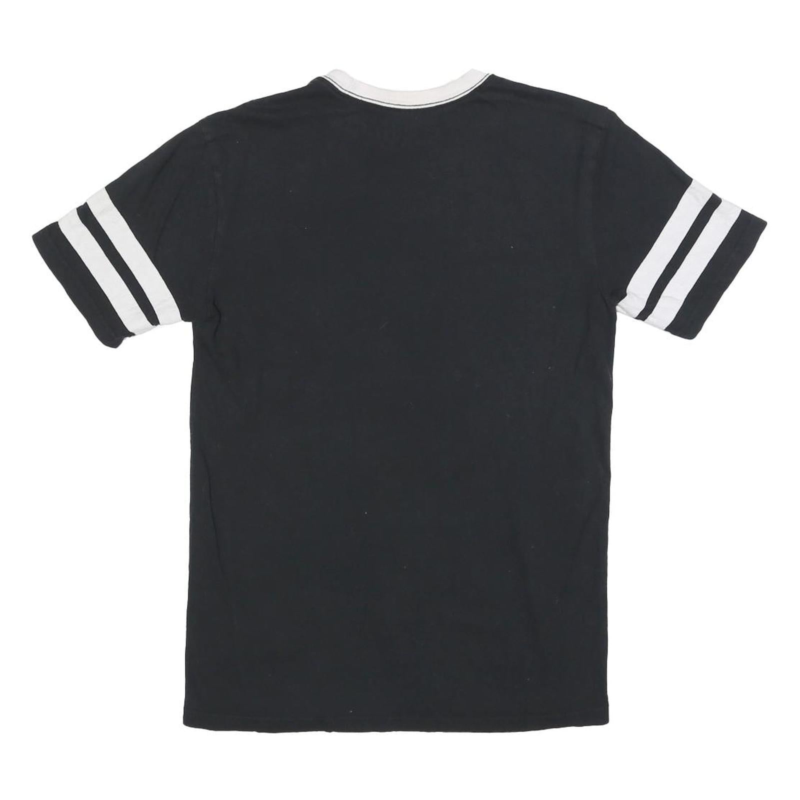 BRAVADO Mens Black And White 2Pac Graphic T-Shirt S Short Sleeve Crew Neck Retro