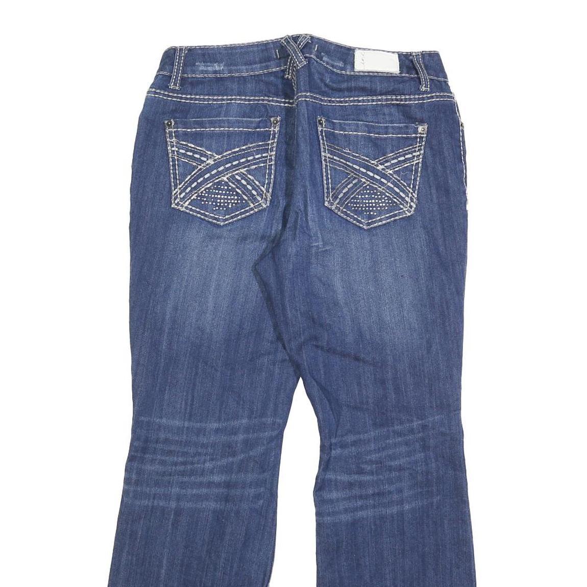 INC Womens Jeans Blue Regular Bootcut Denim Medium W28 L28 Stylish Comfort