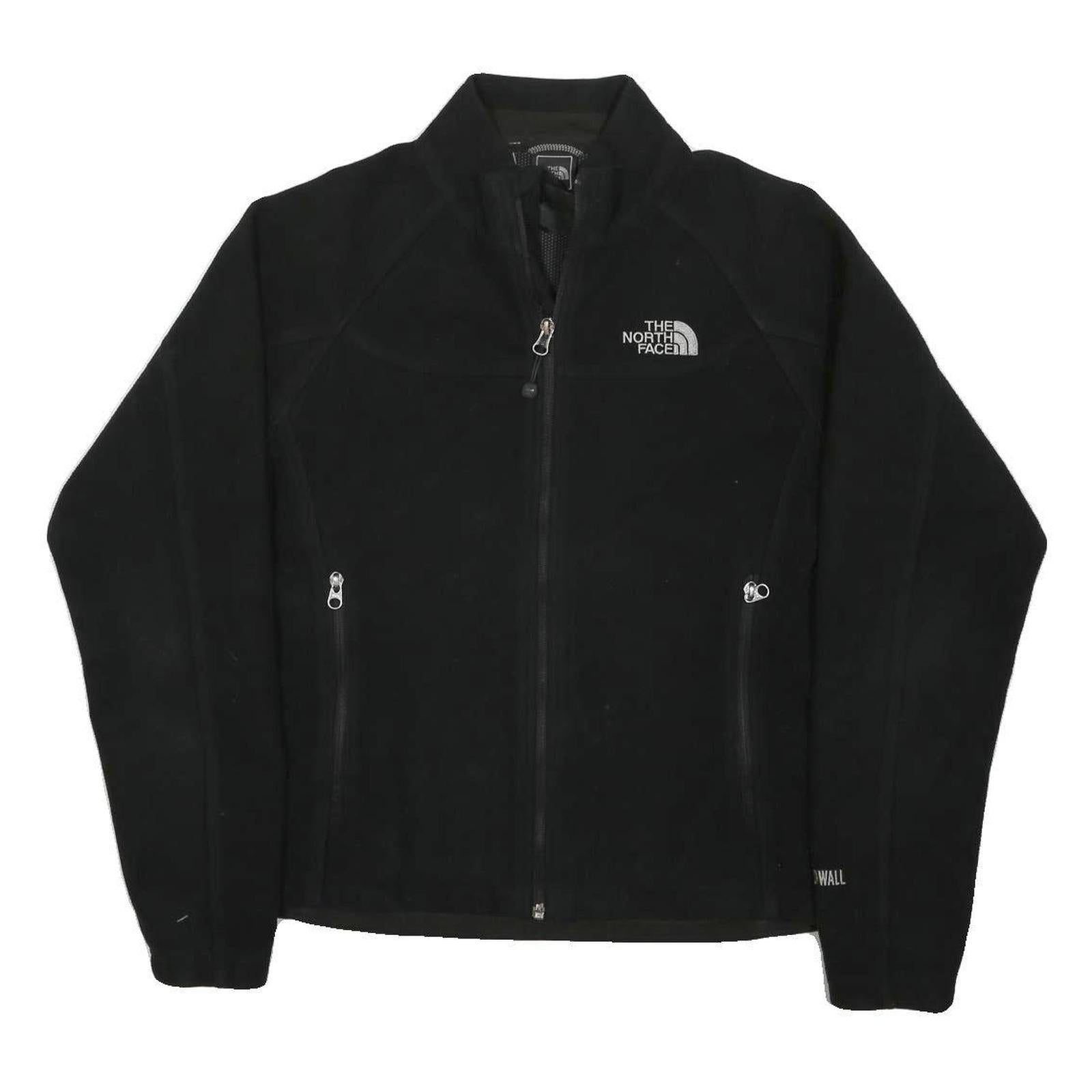 THE NORTH FACE Womens Black WindWall Jacket S Polyester Blend Zip Outdoor