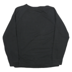 LEVI'S Mens Black Sweatshirt Crew Neck S Cotton Blend Logo Pullover Casual
