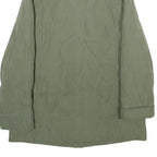 ERSTMUSTER Womens Green Quilted Jacket UK 12 Zip Closure Classic Fit