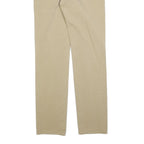 LEVI'S Mens Slim Beige Cotton Blend Slim Trousers W29 L32 Casual Zip Closure