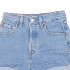 LEVI'S Womens Denim Shorts Blue XS W25