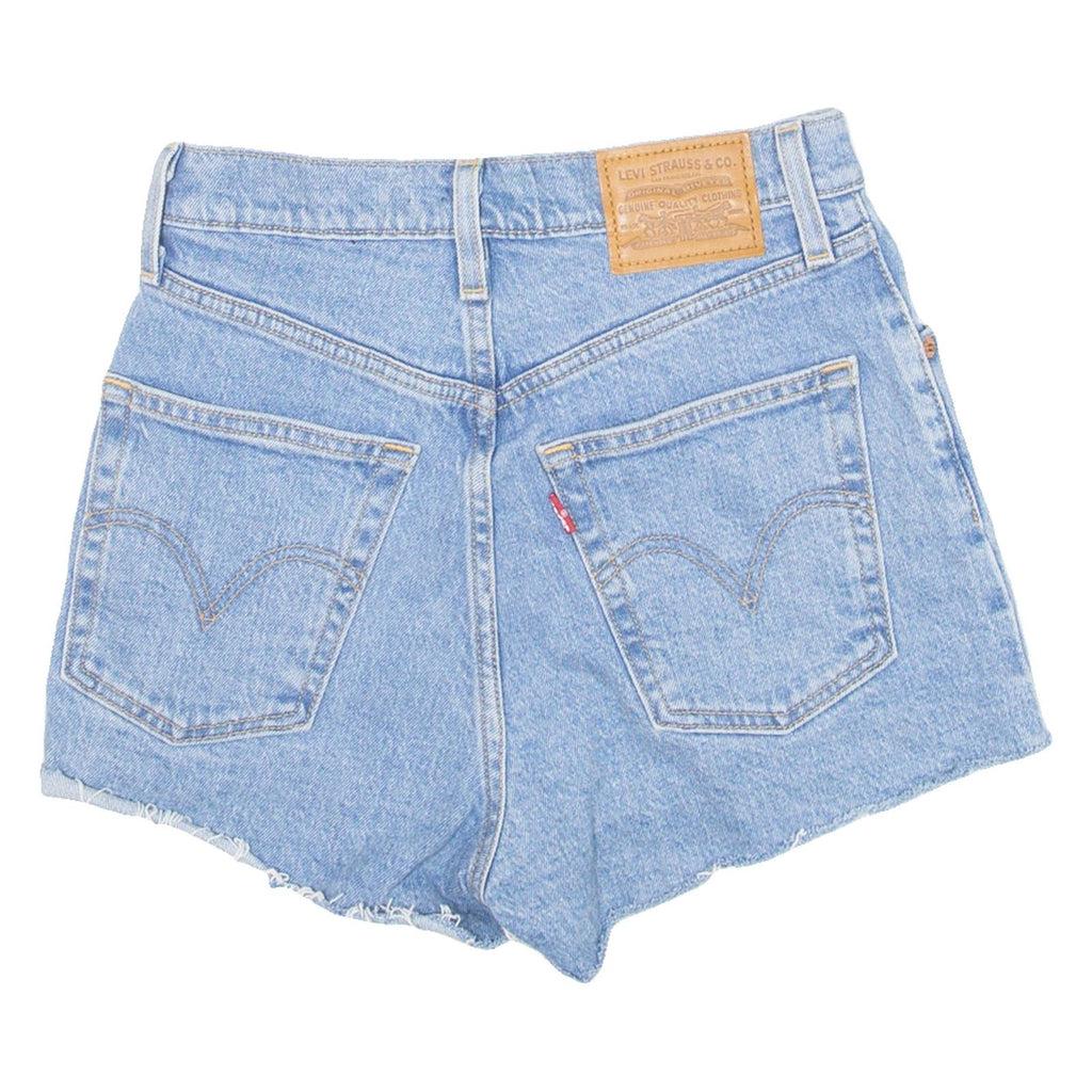 LEVI'S Womens Denim Shorts Blue XS W25