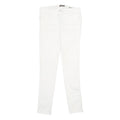 GUESS Womens White Relaxed Skinny Denim Medium W29 L32 Cotton Blend Jeans