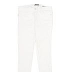 GUESS Womens White Relaxed Skinny Denim Medium W29 L32 Cotton Blend Jeans