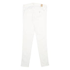 GUESS Womens White Relaxed Skinny Denim Medium W29 L32 Cotton Blend Jeans