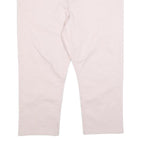 WHITE STUFF Womens Cotton Blend Pink Regular Straight Trousers W40 L24