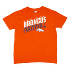NFL Broncos Football Mens T-Shirt Orange USA L